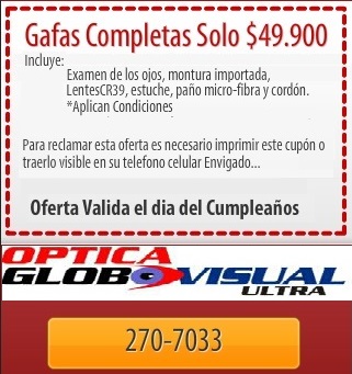 Oferta Cumpleaños Optica Envigado